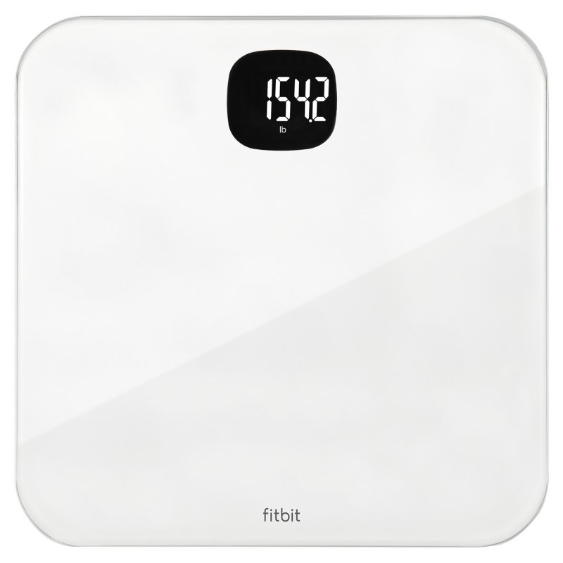 Fitbit Smartvægt - Aria Air Smart Scale - Smart Bluetooth Badevægt - Hvid