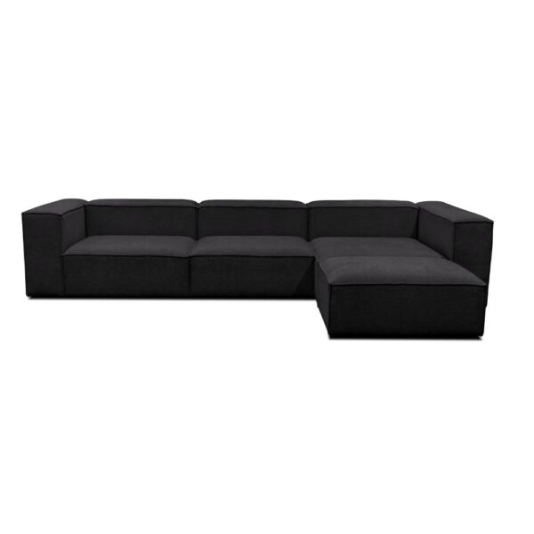 Lissabon 360cm XL chaiselong sofa, højrevendt