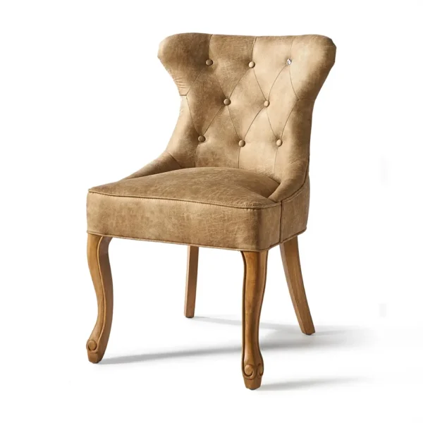 Riviera Maison, George Spisebordsstol pellini camel