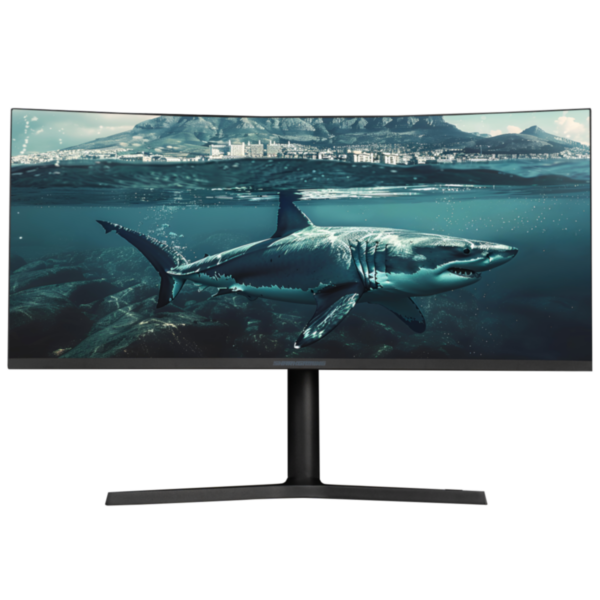 Shark Gaming 34" UWQHD 180Hz Curved Skærm