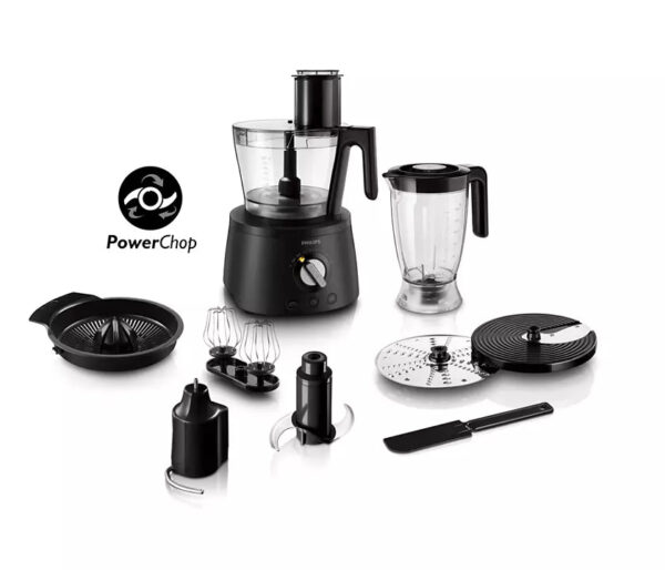Philips HR7776/90 Foodprocessor 1300 W Kompakt 3-i-1-design 3,4 L skål